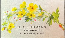 Antique Victorian Era Trade Card - Check Out My Store!