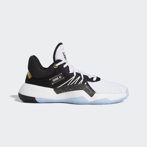 donovan mitchell shoes black and white