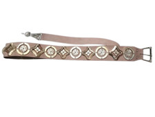 Medieval Belt - IV Made up of Brass With Natural Leather Christmas Gift