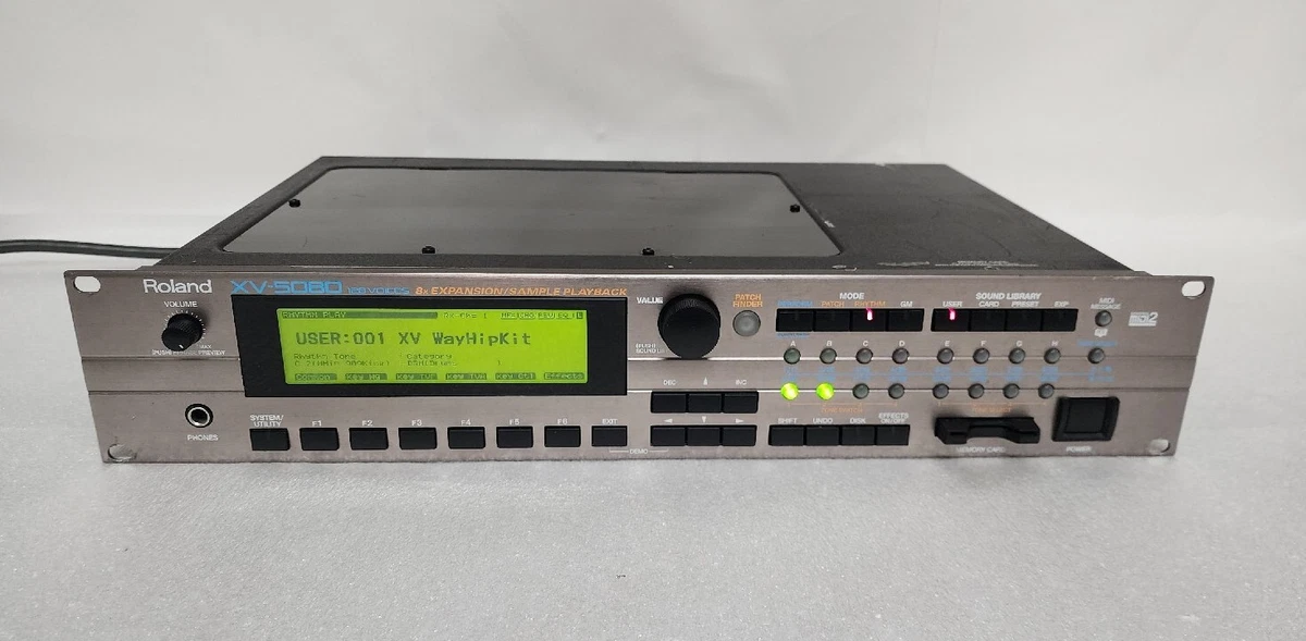 Roland XV-5080 ~ 128-Voice Synthesizer Module ~ 8x Expansion
