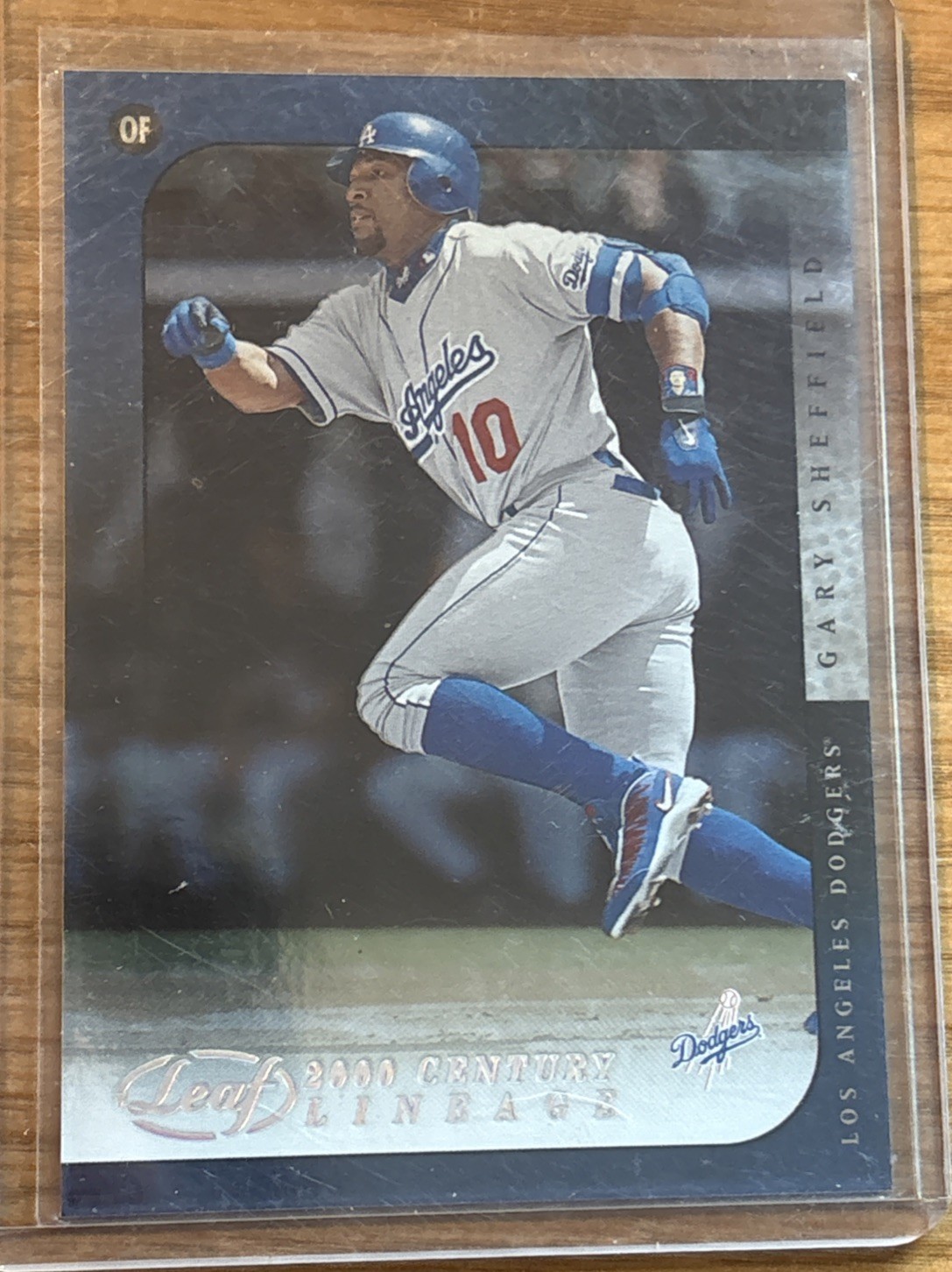 2002 Leaf Century Lineage Gary Sheffield Card #77 s/n 42/100 Dodgers