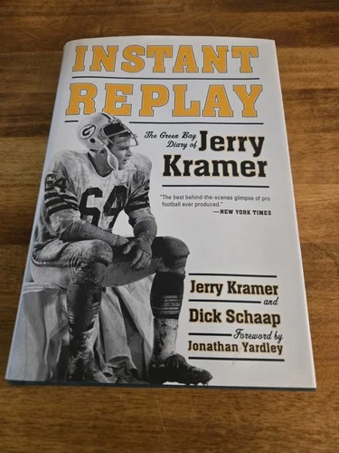 Green Bay Packers Instant Replay Jerry Kramer Autographed