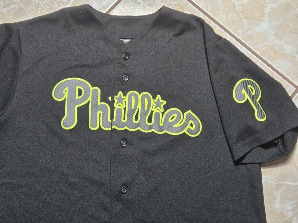 Majestic Ryan Howard Philadelphia Phillies Limited Edition MLB Jersey Mens Large - Image 2 of 4