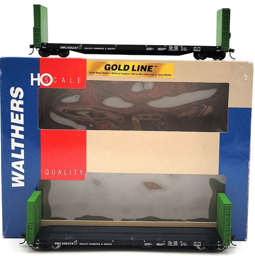Coches planos Walthers 932-240052 escala HO DWC Centerbeam #605237/605374 LN/caja | Zustand: Used