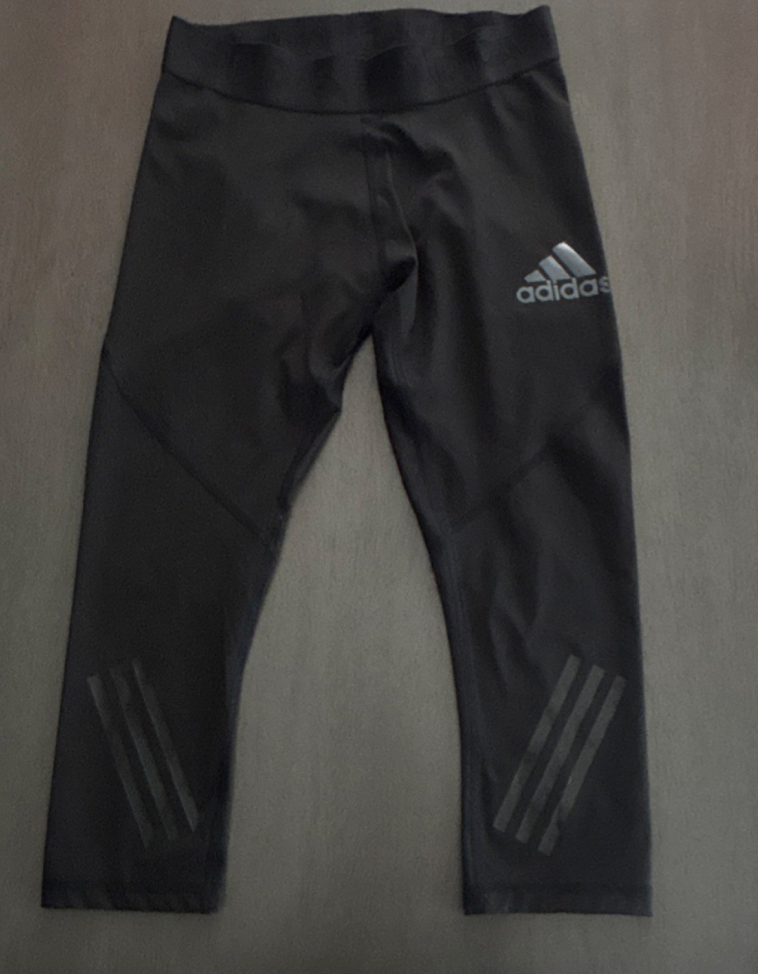 adidas Alphaskin Climalite Women’s Compression Pants Large Black Athletic Fit