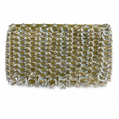 VTG Walborg x Paco Rabanne Chainmail Evening Clutch Purse Gold Silver NO STRAP