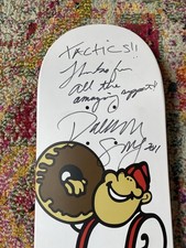Almost deck - it Is signed by one of the tops...