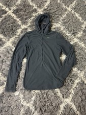 Nike Therma-FIT 1/4 Zip Fleece Running Hoodie Black Women s Size Small