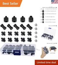 24 Pcs Camera Screw Adapter Set - 1/4 to 3/8 Tripod Mount Converter for Camer...
