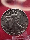 1945-P WALKING LIBERTY HALF DOLLAR-BRILLIANT UNCIRCULATED-90% SILVER