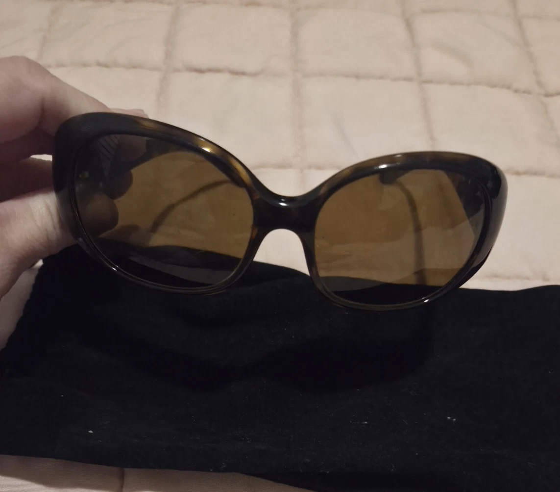 PRADA Brown Oval Sunglasses for Women for sale | eBay