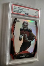 2014 Mike Evans Rookie PSA 9 MINT  Topps Chrome Die-Cut Tampa Bay Buccaneers