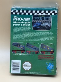 R.C. Pro-Am 32 Tracks of Racing Thrills (Nintendo NES 1988) Aut&eacute;ntico 👍 