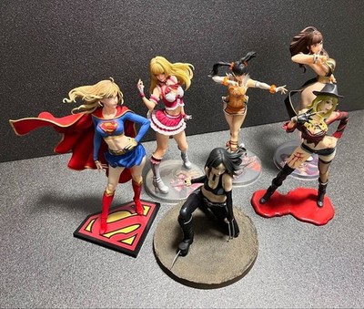 TEKKEN Kotobukiya Bishoujo series figure lut sale 6 figures set Used from JPN