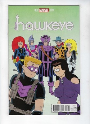 All-New Hawkeye # 2 Marvel Comics 1:10 Hembeck Variant Cover (2016) NM New