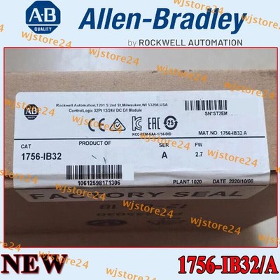 [US Seller] New  AB 1756-IB32/A ControlLogix 32 Pt 12/24V Module Free Ship US