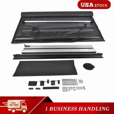 Roll-up Tonneau Cover Black Rear Set For Hyundai Santa Cruz 43 Bed 2022-2026