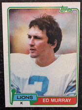 1981 Topps Football Ed Murray (Rookie Card) (#440) EX. rookie card picture