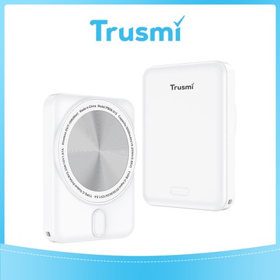 TRUSMI Wireless Power Bank White PB08-012 (20W) (5000mAh)