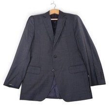 Brooks Brothers 1818 Fitzgerad Vitale Barberis Canonico Men's 38R Gray Blazer