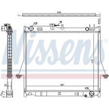 Radiateur Isuzu D-MAX