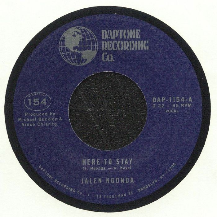 NGONDA, Jalen - Here To Stay - Vinyl (7"")