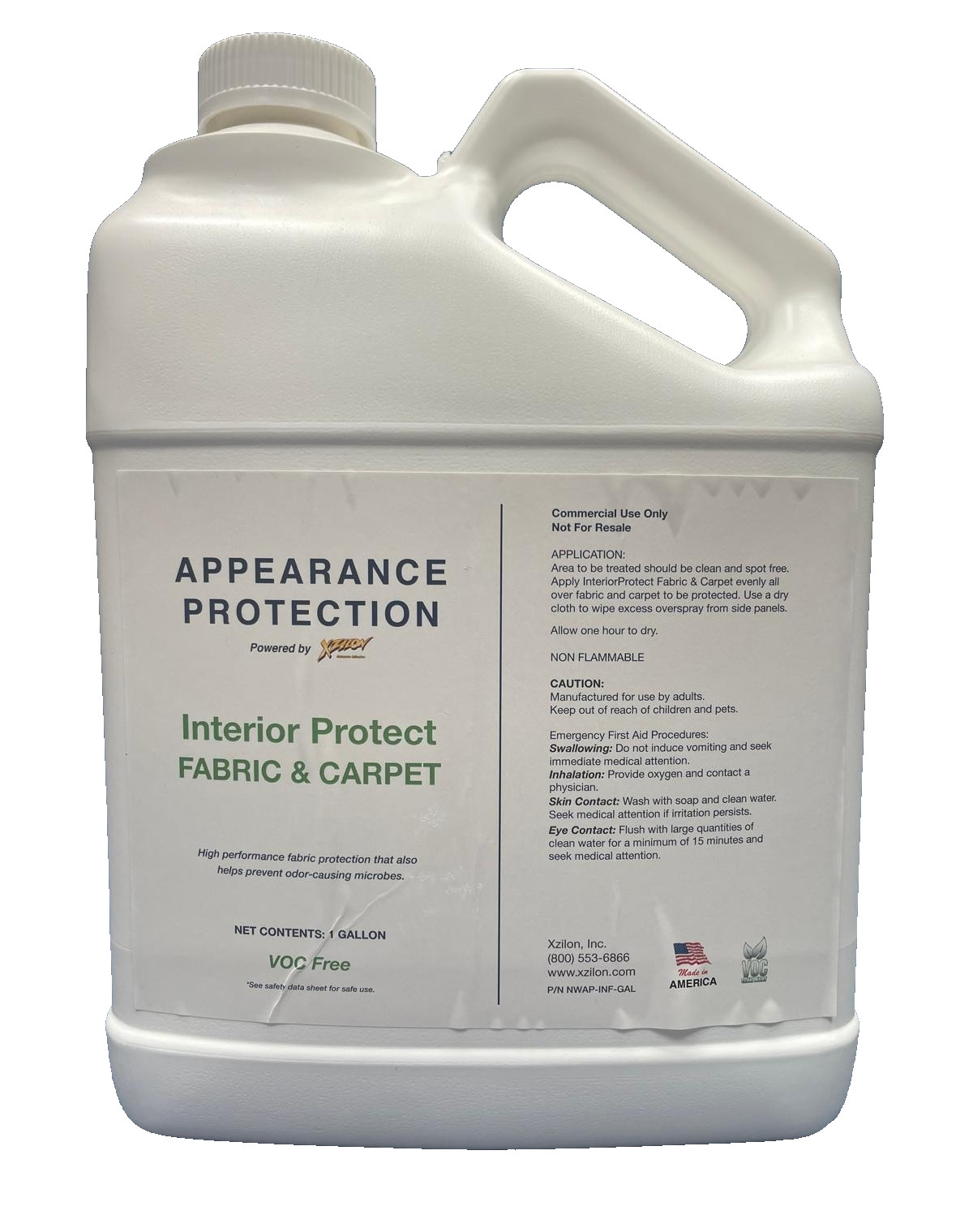 Xzilon Appearance Protection Interior Protect Fabric & Carpet (1 Gallon)