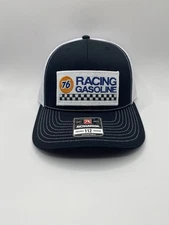 Union 76 Racing Gasoline Trucker Hat, Richardson 112 Snap-Back.  NWT!