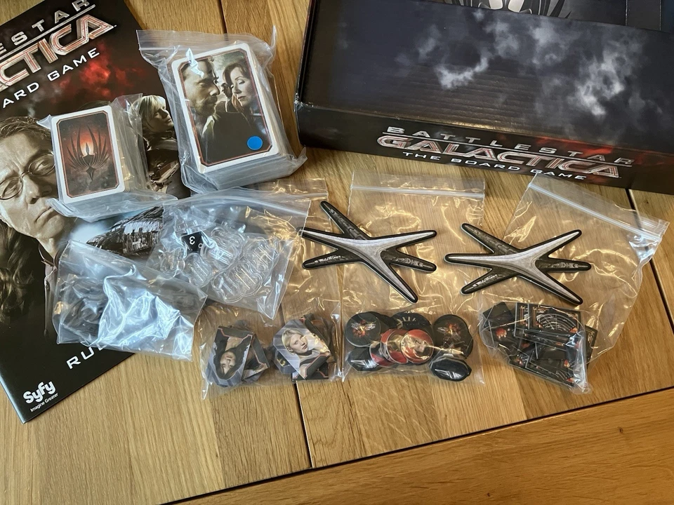 Battlestar Galactica Board Game Fantasy Flight Games, Complete - Image 4 of 4