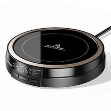 Coffee Mug Warmer for Desk, 50W Fast Heating Cup Warmer with Smart Display, 4...