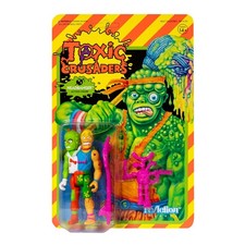 Super7 Toxic Crusaders: Headbanger Reaction Figure, Multicolor