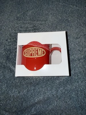 Supreme deneen Camper Becher Rot Glas Tasse Neu