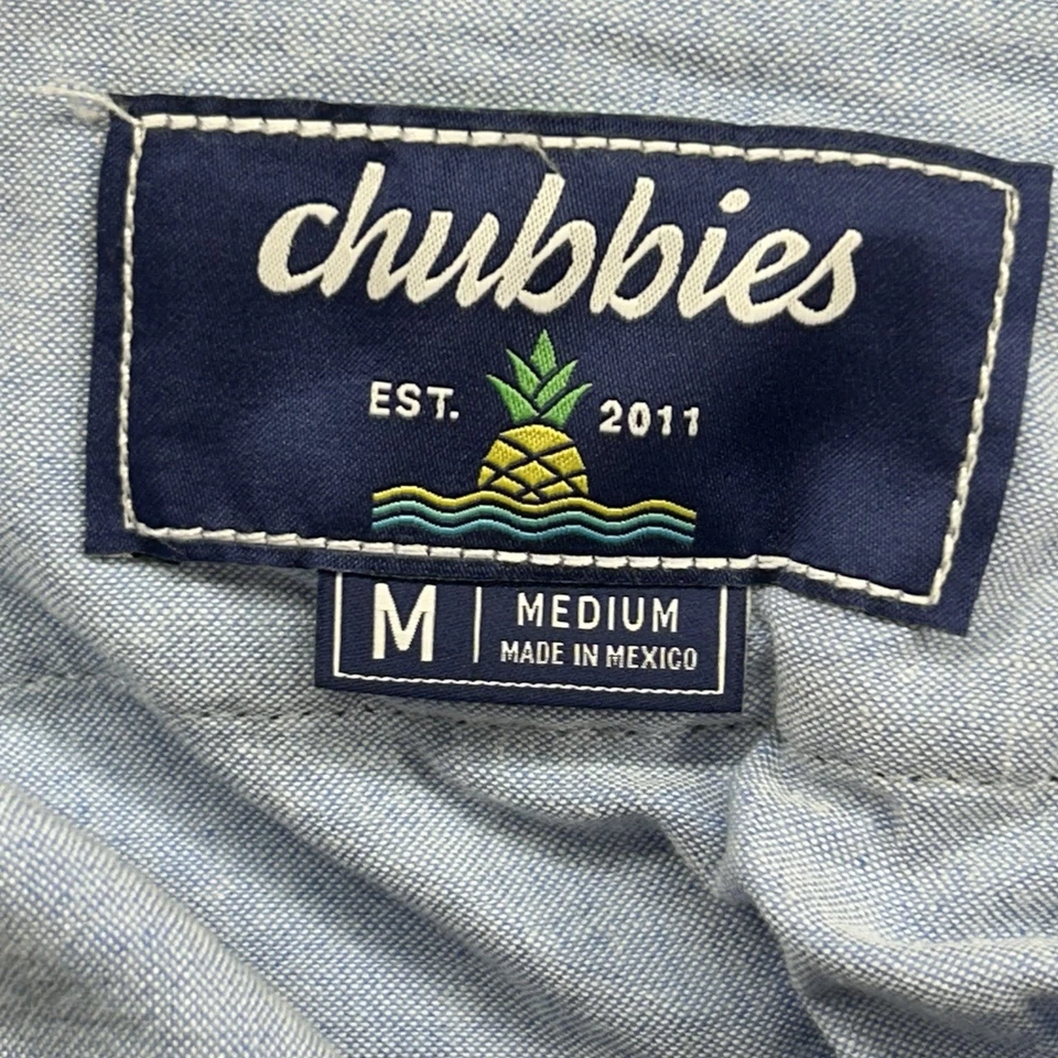 Pantalones Cortos Chubbies Hombre Talla Mediana Azul Marino Cintura Elástica Informales Foto 3 de 4