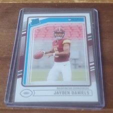 2024 Panini Donruss Rated Rookie Jayden Daniels #389 Commanders Football