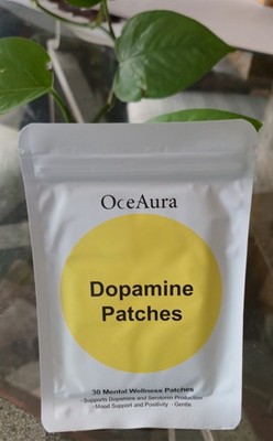 OceAura Dopamine Patches 30 Count Mental Wellness Patches