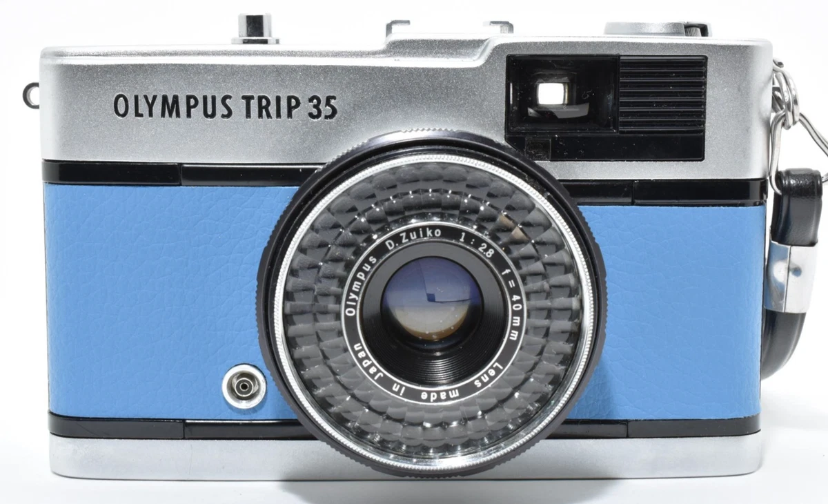 Olympus TRIP 35 シルバー 40mm F2.8 レンズ Olympus Trip 35 35mm camera (serial 1613265) – New Wave Pool
