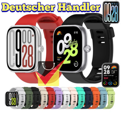 Silikon Sport Armband für Xiaomi Mi smart Band 8 Pro / 9 Pro / Redmi Watch 4 / 5