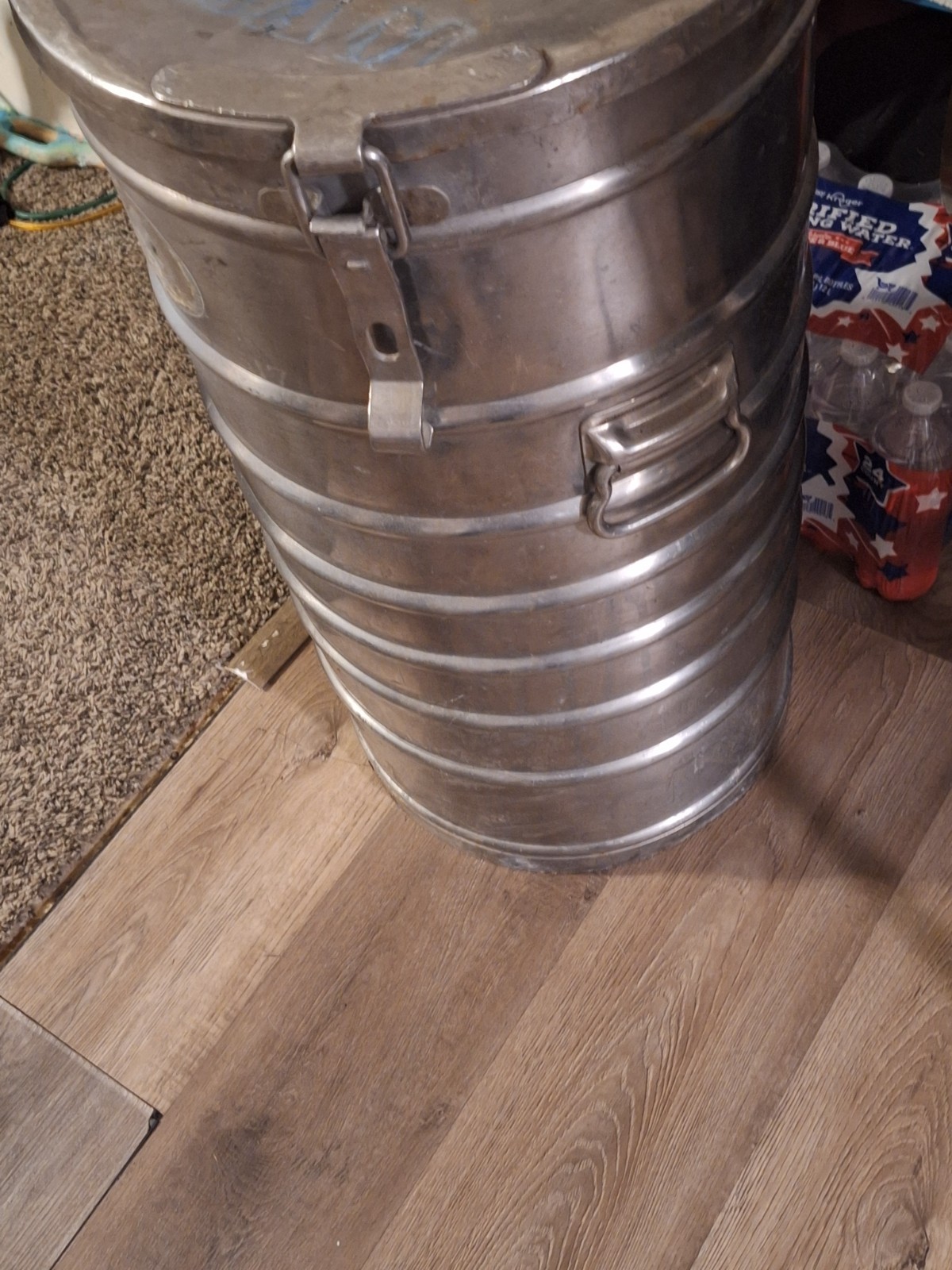 Vintage AerVoid Stainless Steel Thermal Food/Beverage Carrier – Military / Cater