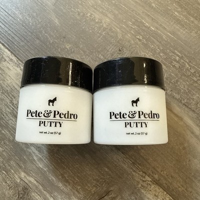 Pete & Pedro Hair Putty 2 oz.  Ea.  (LOT OF 2)   NEW
