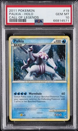 2011 POKEMON CALL OF LEGENDS #19 PALKIA-HOLO PSA 10