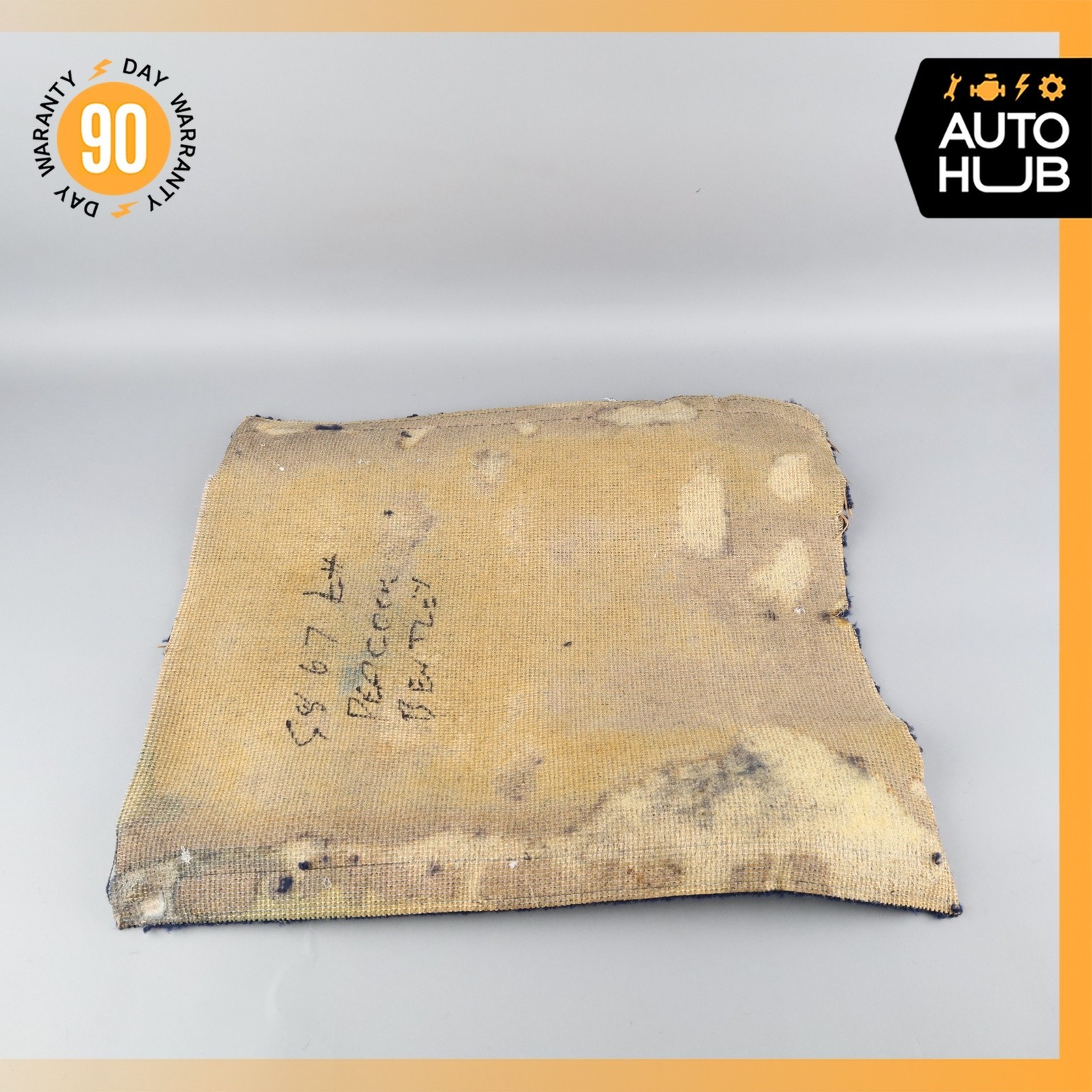 00-02 Bentley Arnage / RR Seraph Rear Floor Tunnel Carpet Cover Blue OEM 42k