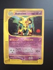 Pokemon Alakazam Skyridge H1/H32 Holo WOTC E-Series Rare