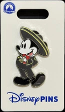 2025 Disney Parks Epcot World Showcase Collection Pin Mexico Mickey Mouse