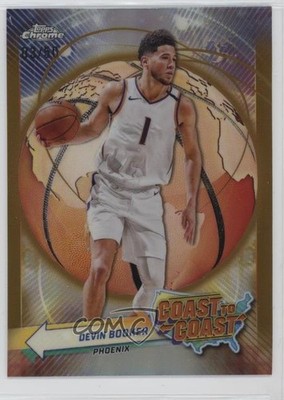 2023-24 Topps Chrome Coast to Gold Refractor 3/50 Devin Booker #CC-15 0l19