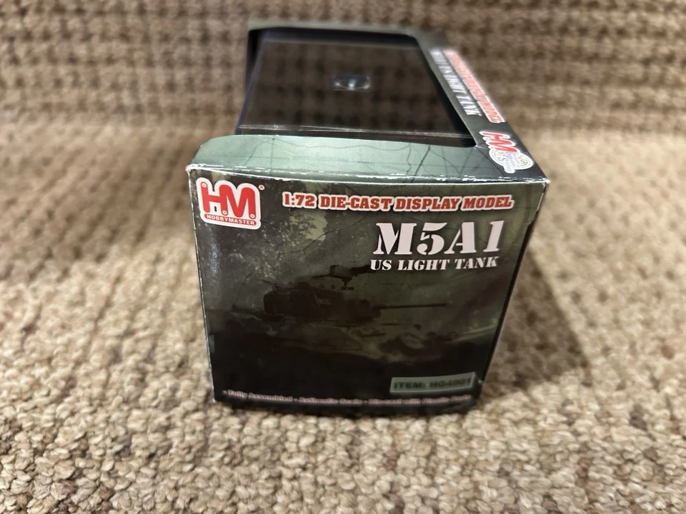 Hobby Master 1:72 U.S. M5A1 Stuart, 'Victory' 3rd Armored Division, No. HG4901 - Image 4 of 4