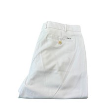 RLX Ralph Lauren White Performance Flat Front Golf Pant Size 36x34
