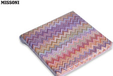 Missoni Duvet Cover - Queen - John, Zig Zag Pattern, Red/Pink