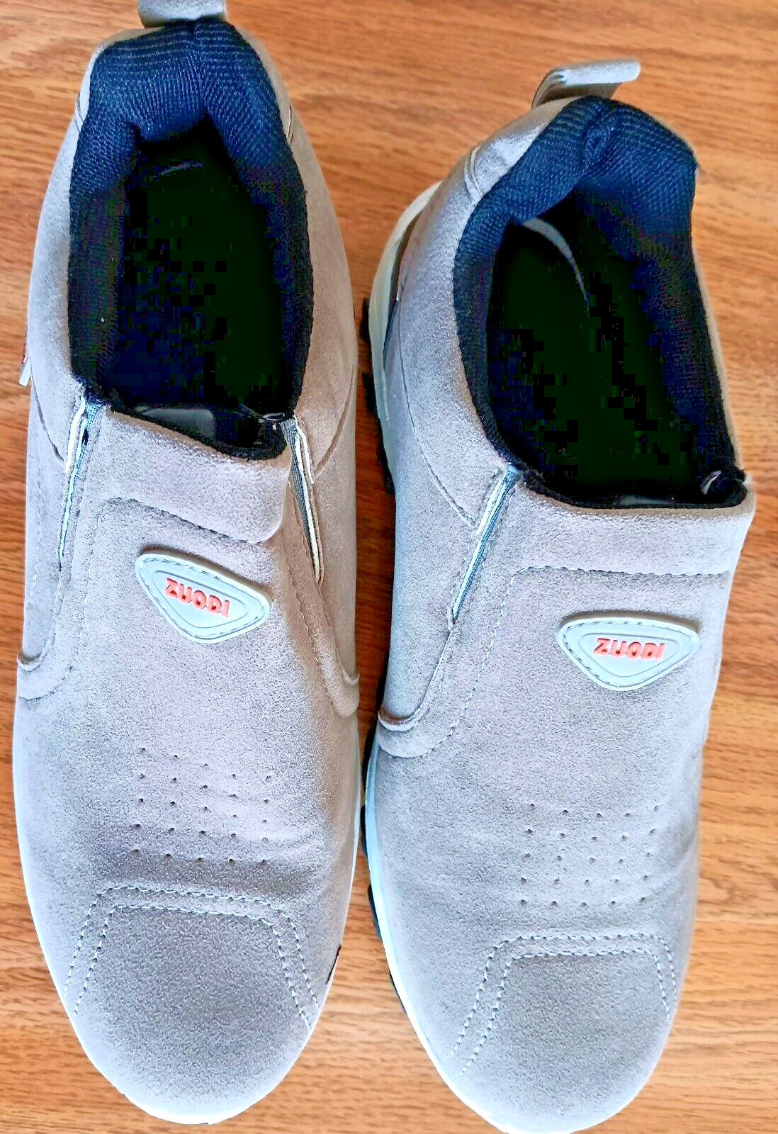 Brand New Zoudi Sway Sport Slip-On Walking Shoes Grey Size 8.5-image