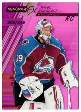 2020-21 SYNERGY FX PURPLE PAVEL FRANCOUZ ROOKIE 202/349 COLORADO AVALANCHE