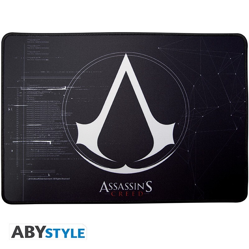 Alfombrilla de ratón con logotipo de Assassin's Creed juego jugar Hermandad Ezio Merch fan de oficina
